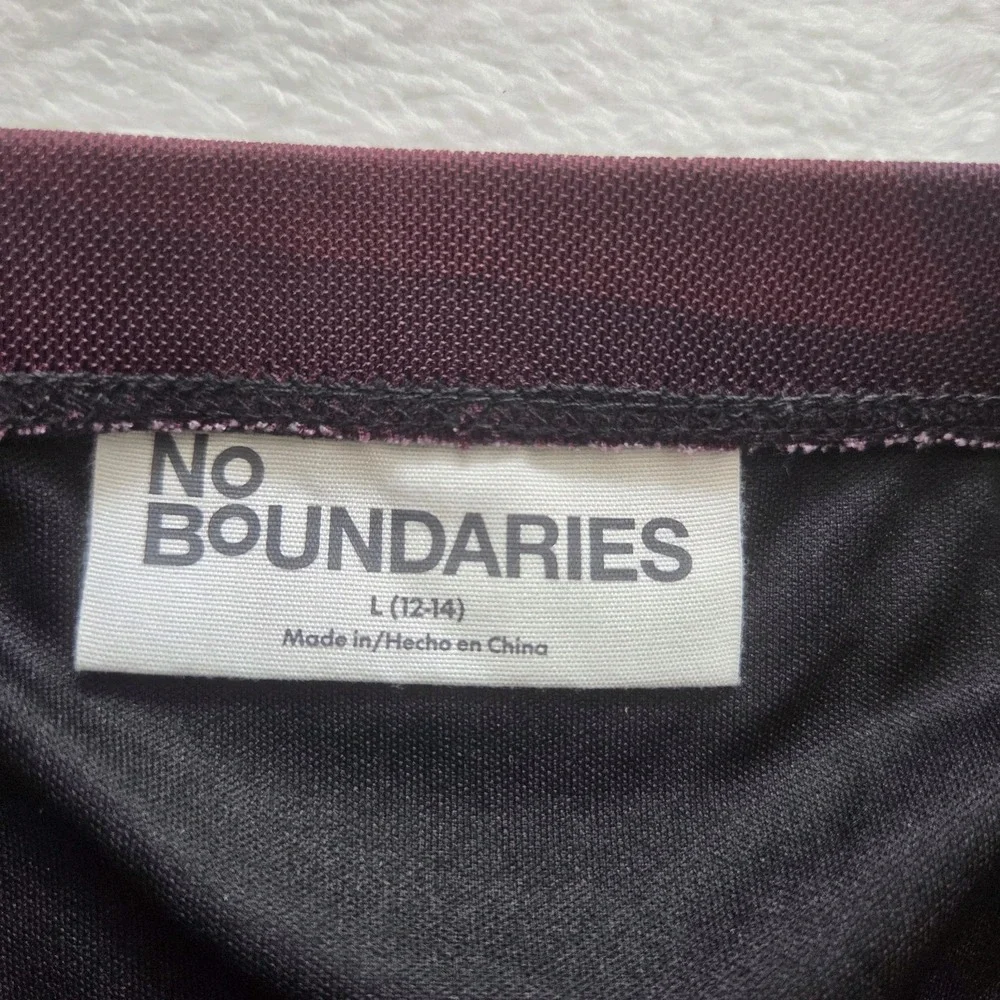Y2K No Boundaries Two Piece Crop Shirt Skirt Mesh Dark Rose Short Sleeve Sz Lg